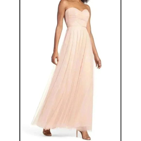 Jenny Yoo Tulle Tube Dress Bridesmaid/Wedding - Picture 1 of 6